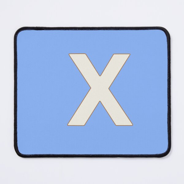 Item preview, letter x white designed and sold by ZiphGames.