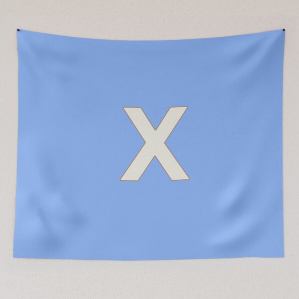 Item preview, letter x white designed and sold by ZiphGames.