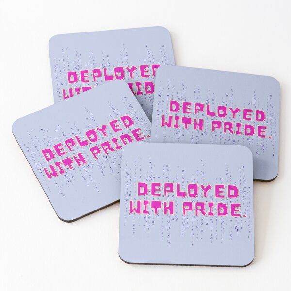 Item preview, Deployed with Pride - Funny (non) Binary code designed and sold by ElixirCraft.