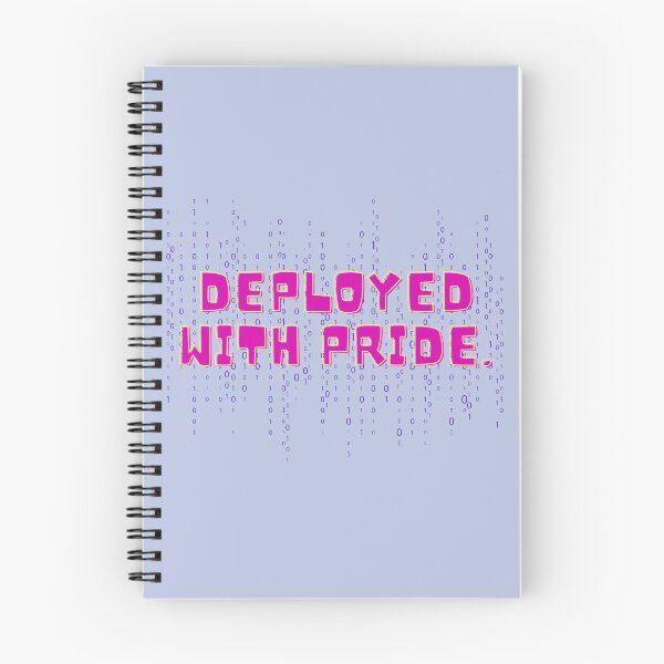 Item preview, Deployed with Pride - Funny (non) Binary code designed and sold by ElixirCraft.
