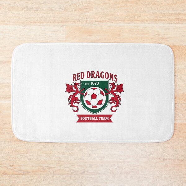 Item preview, retro wrexham t-shirt, red dragons sticker, wrexham mug designed and sold by Bits & Bops Boutique.