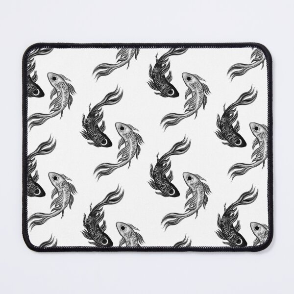 Item preview, Day & Night - Black & white Koi fish designed and sold by Scarlet Swan.
