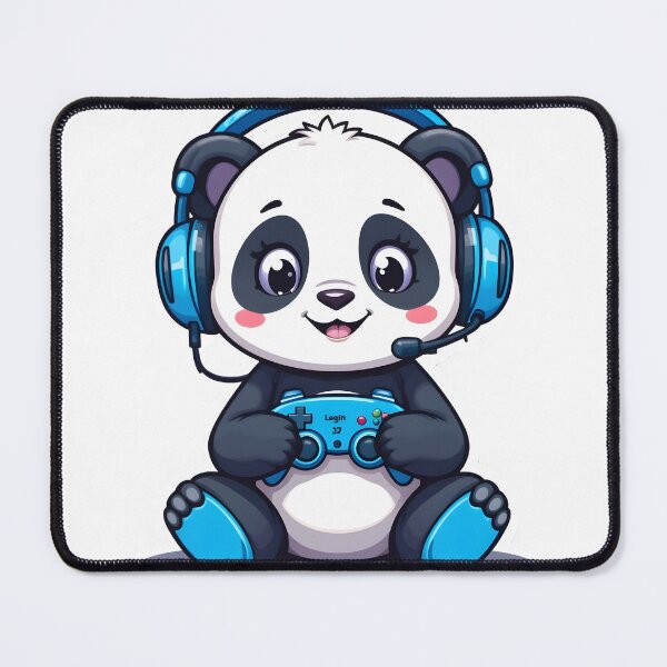 Item preview, Gamer Panda  designed and sold by kamitkamit.