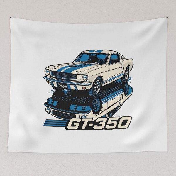 Item preview, 1965 Shelby GT350 Fastback with Bold Racing Stripe and Reflection designed and sold by TheArtOfCar.
