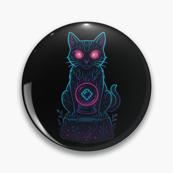 Item preview, Cyber Cat Oracle designed and sold by TeeLabDesign.