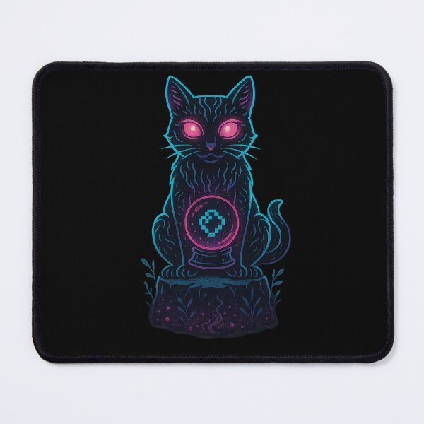 Item preview, Cyber Cat Oracle designed and sold by TeeLabDesign.