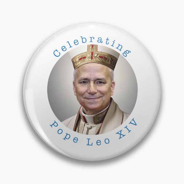 Item preview, Celebrating Pope Leo XIV designed and sold by The Martian Creations.