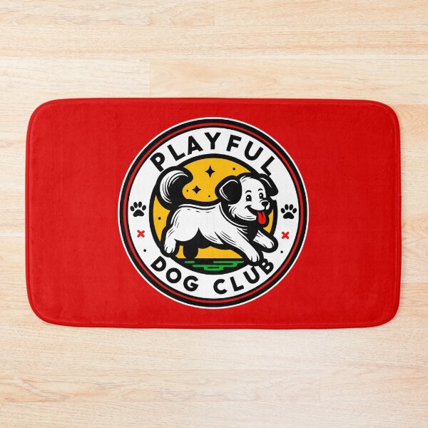 Item preview, Playful Dog Club Logo designed and sold by ArtFactoryAI.