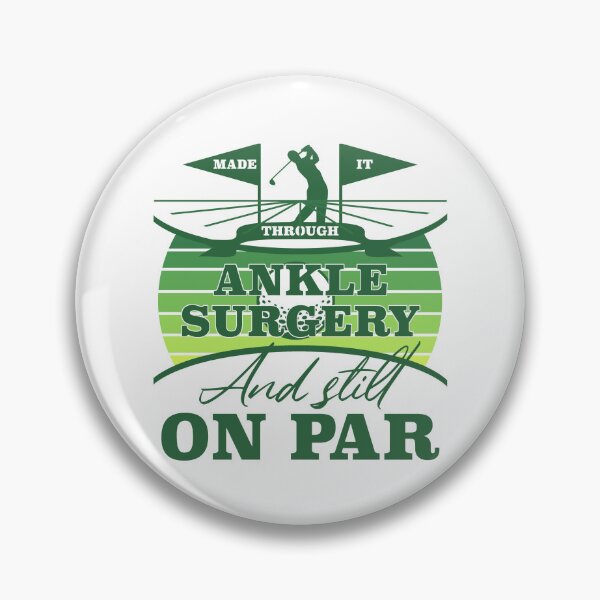 Item preview, Ankle Surgery Recovery Golf Humor designed and sold by thepixelgarden.