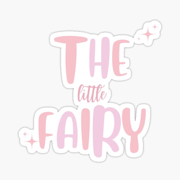 Little Fairy – Whimsical Fantasy-Inspired Design for Kids & Fairycore Lovers Sticker
