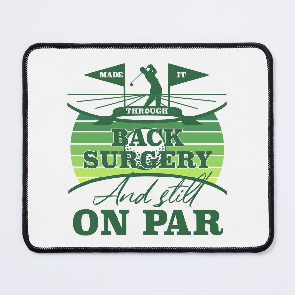 Item preview, Back Surgery Recovery Golf Humor designed and sold by thepixelgarden.