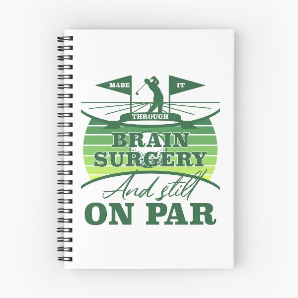 Item preview, Brain Surgery Recovery Golf Humor designed and sold by thepixelgarden.