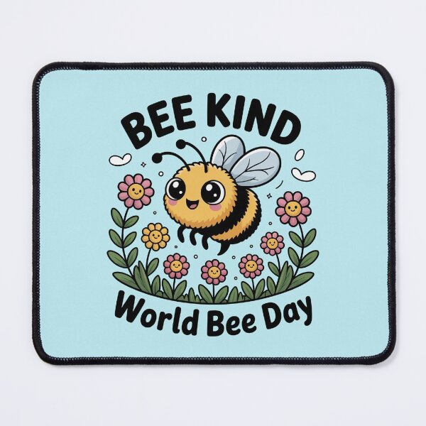 Item preview, Bee Kind – Cute World Bee Day Design designed and sold by Bearabilia.