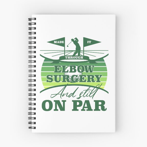 Item preview, Elbow Surgery Recovery Golf Humor designed and sold by thepixelgarden.