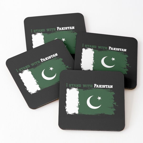 Item preview, Vintage "I Stand With Pakistan" Flag Design designed and sold by VibeTwist.