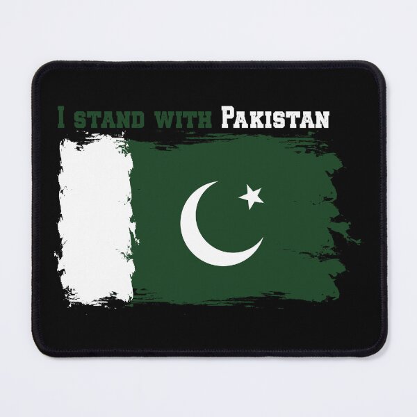 Item preview, Vintage "I Stand With Pakistan" Flag Design designed and sold by VibeTwist.