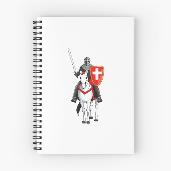 Item preview, Knight on Horseback with Sword and Shield, Horseman with sword, Medieval armored swordsman on horseback, medieval knights wearing armor, helmet, sword in hand riding horse in protective suit designed and sold by Danler.