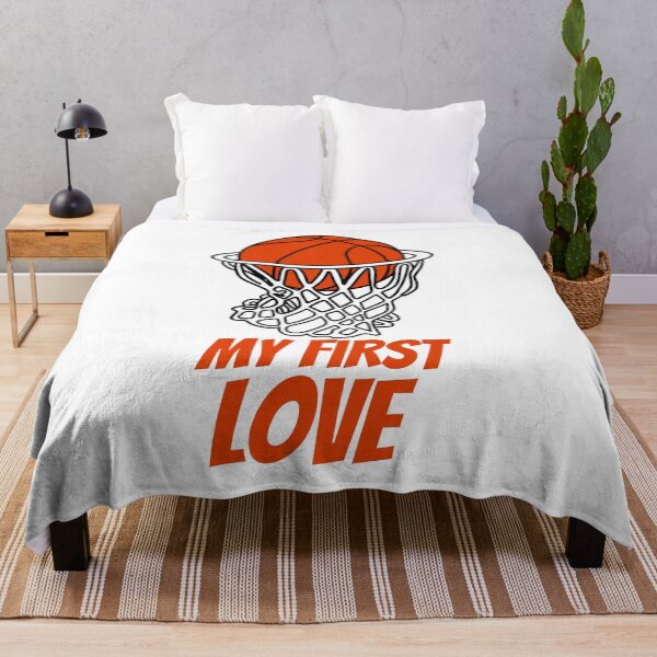 Item preview, "My First Love Basketball – Slam Dunk Passion Design" designed and sold by Karim-Karem.