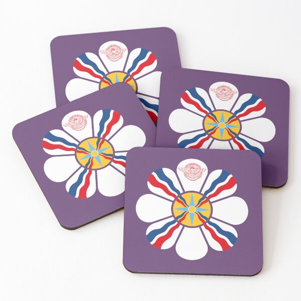 Item preview, Assyria Flag Flower designed and sold by Dingir ENKI.