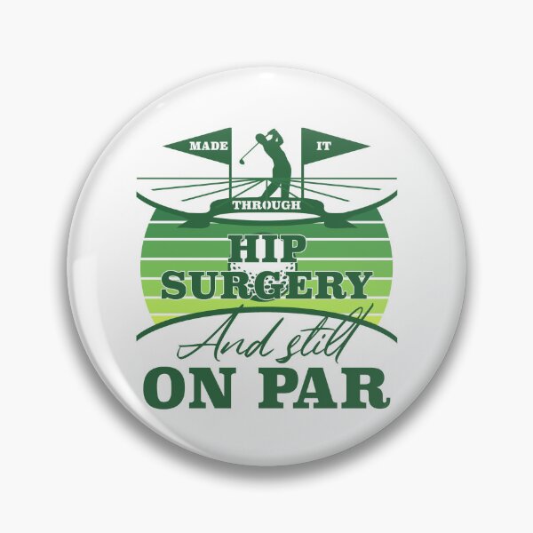 Item preview, Hip Surgery Recovery Golf Humor designed and sold by thepixelgarden.