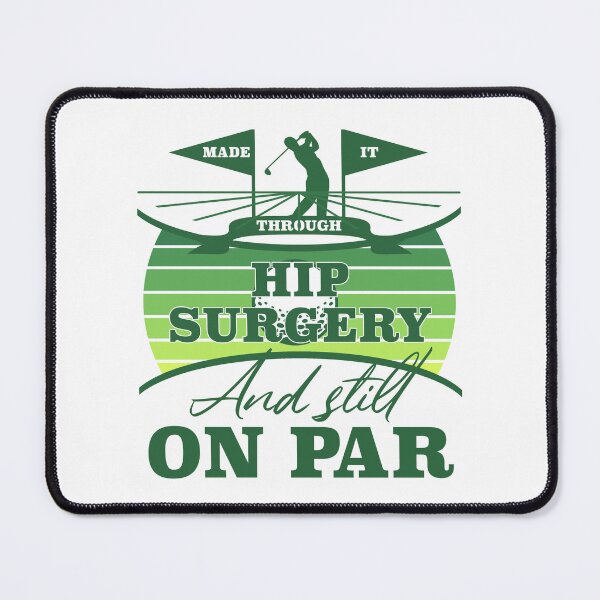 Item preview, Hip Surgery Recovery Golf Humor designed and sold by thepixelgarden.