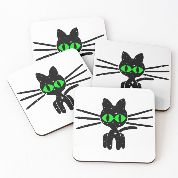Item preview, Star Cat Loves You - a real Cosmic Kitty designed and sold by Really Bad Art.