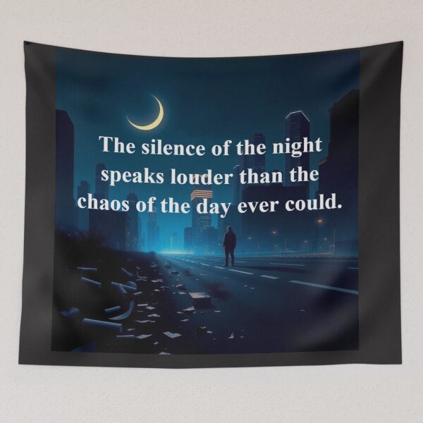 Item preview, The Silence of Night designed and sold by ZZTees.