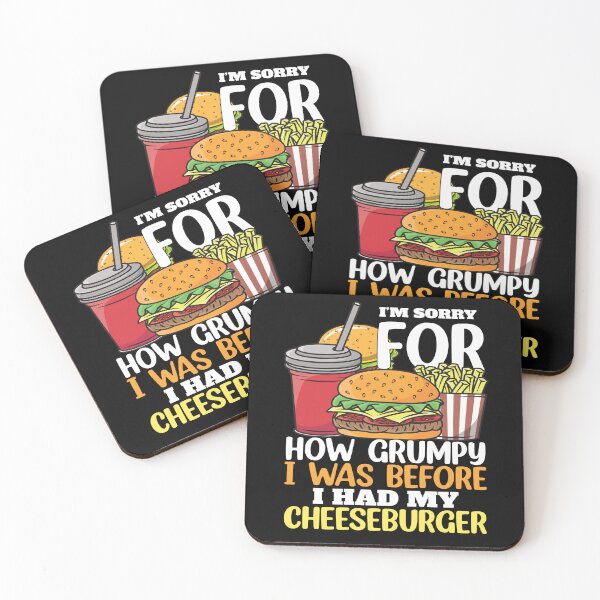 Item preview, Cheeseburger Lover I’m Sorry For How Grumpy I Was Before I Had My Cheeseburger designed and sold by fantasticdesign.