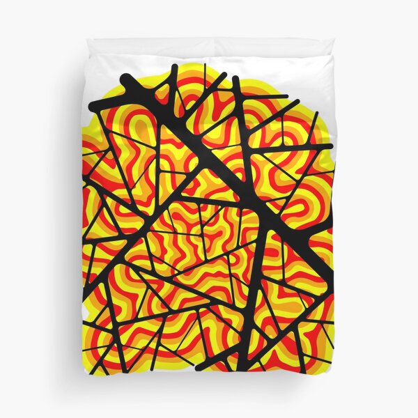 Vista previa del artículo con la obra «Autopistas al infierno - Obra de arte original», diseñado y vendido por Really Bad Art.