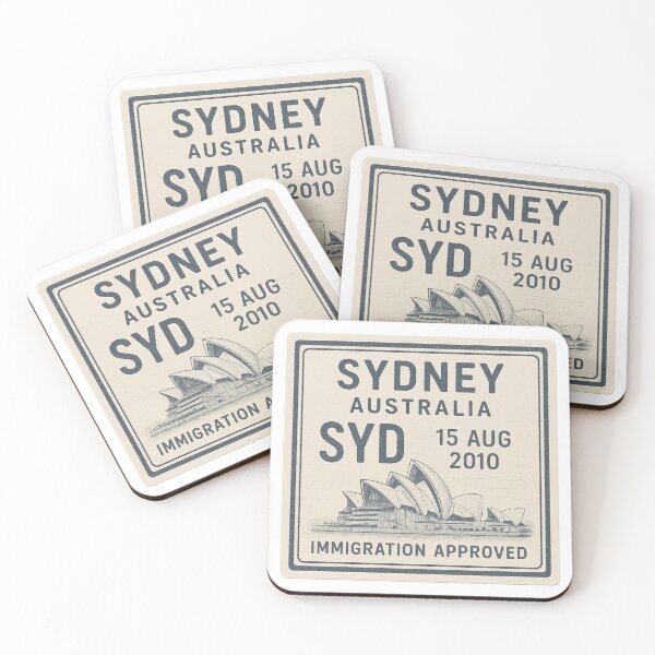 Item preview, Travel Stamp: Sydney designed and sold by Skyeleigh and Spideough.
