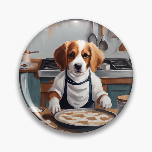 Item preview, Benjamin, the Beagle Head Chef designed and sold by Lhdigitaldesign.