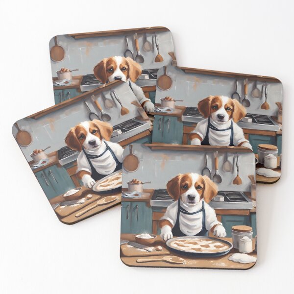 Item preview, Benjamin, the Beagle Head Chef designed and sold by Lhdigitaldesign.