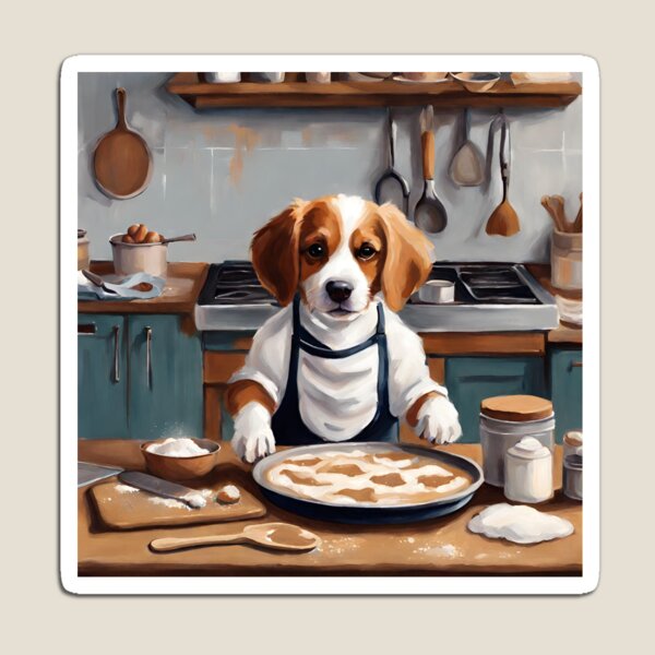Item preview, Benjamin, the Beagle Head Chef designed and sold by Lhdigitaldesign.