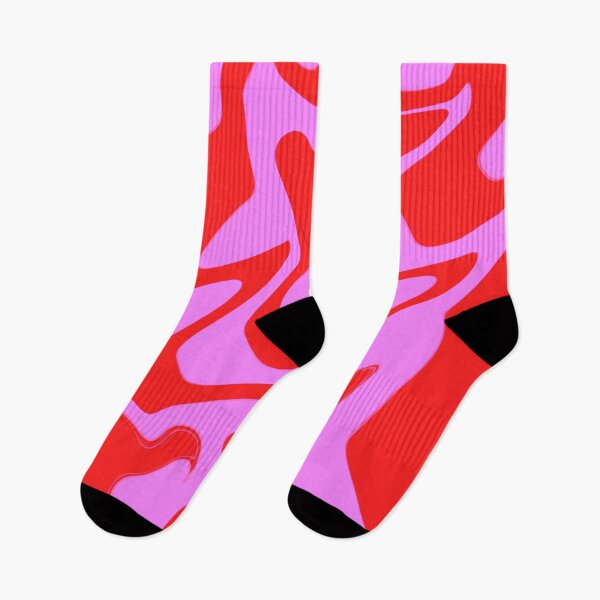 Item preview, Red & Bubblegum Pink Liquid Swirl designed and sold by rainestore.