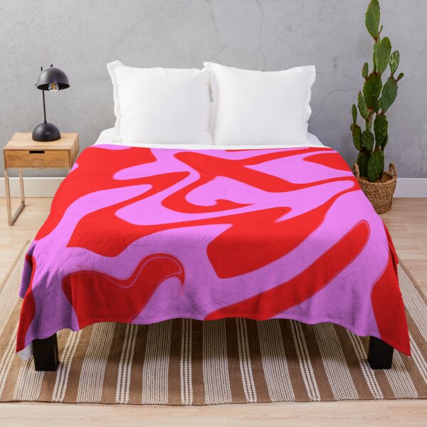 Item preview, Red & Bubblegum Pink Liquid Swirl designed and sold by rainestore.