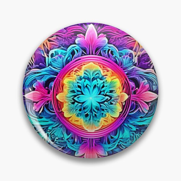 Item preview, Vibrant Mandala Spirit designed and sold by Health And Fitness Posts e-Store.