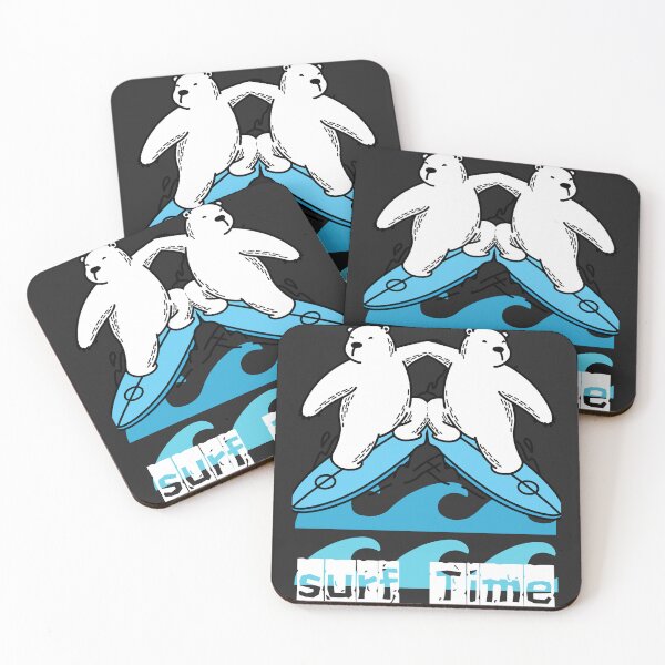 Item preview,  Surf Time Bears designed and sold by LLdreams.