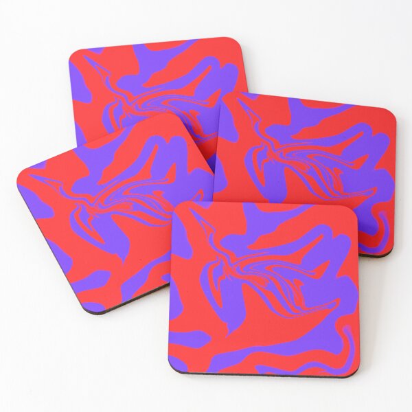 Item preview, Red & Purple Liquid Swirl designed and sold by rainestore.