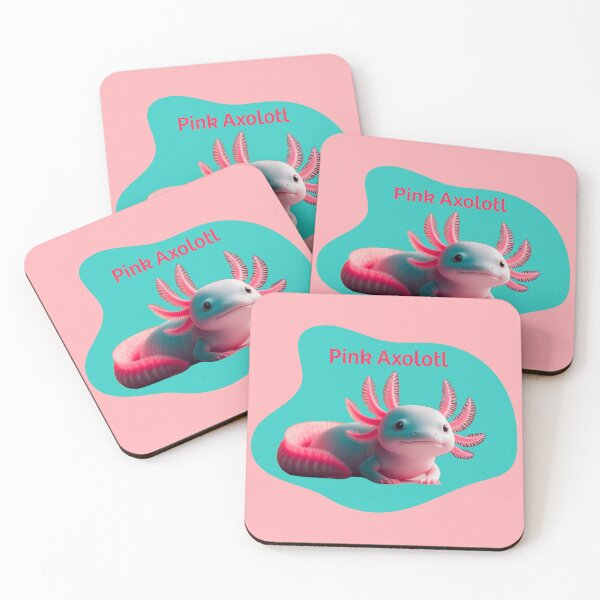 Item preview, Pink axolotl designed and sold by The Digital Compass.