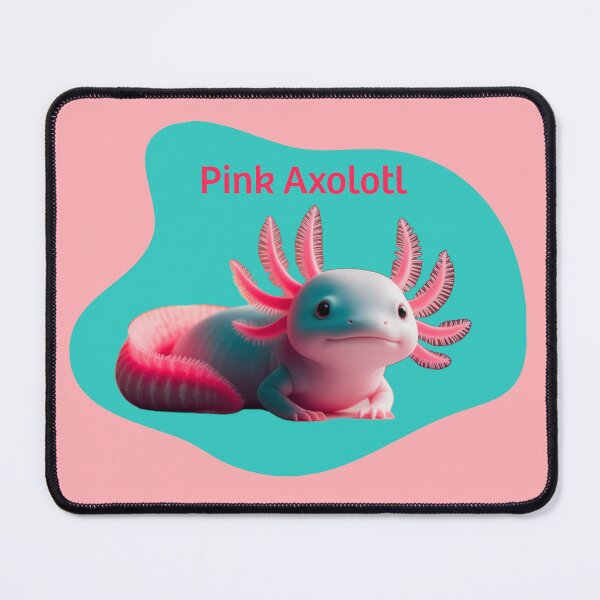 Item preview, Pink axolotl designed and sold by The Digital Compass.