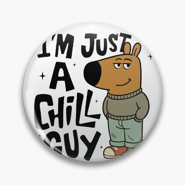 Item preview, Chill Guy  designed and sold by FarieArt.