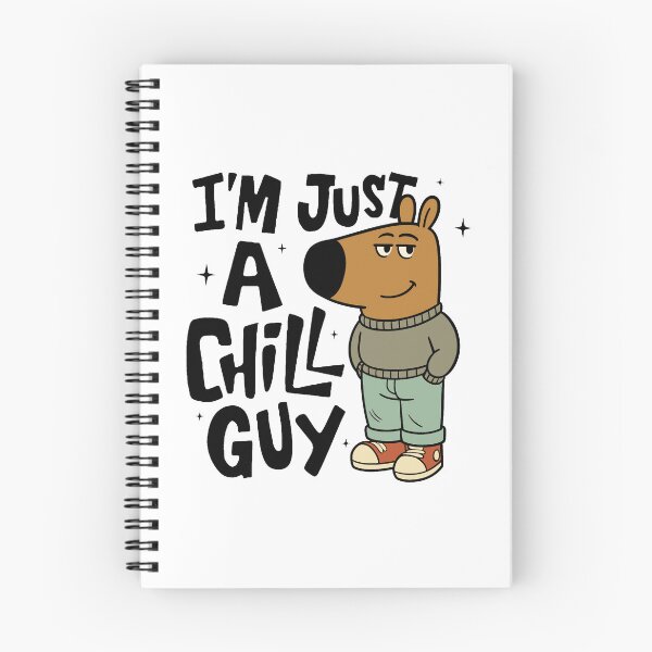 Item preview, Chill Guy  designed and sold by FarieArt.