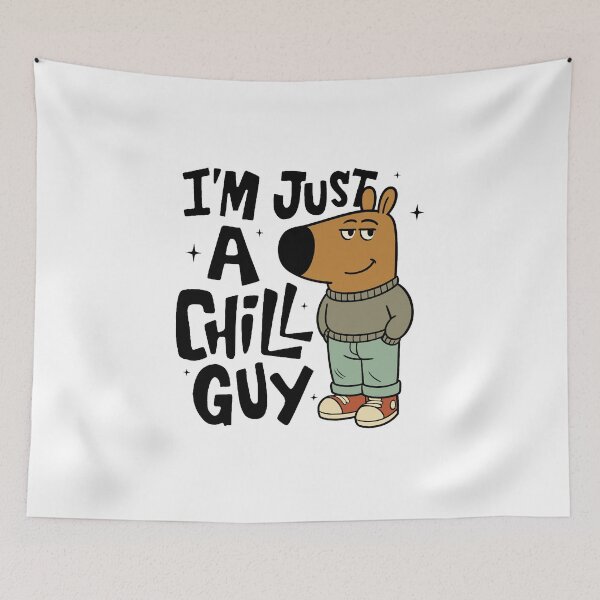 Item preview, Chill Guy  designed and sold by FarieArt.