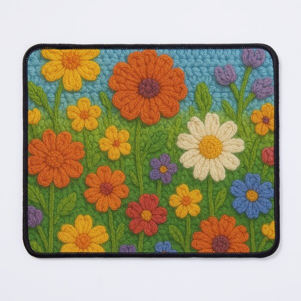 Item preview, Crochet Spring Flowers Landscape  designed and sold by crazypattern.