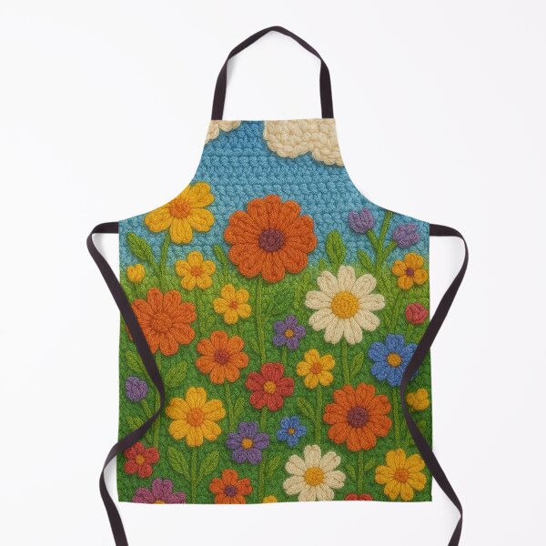Item preview, Crochet Spring Flowers Landscape designed and sold by crazypattern.