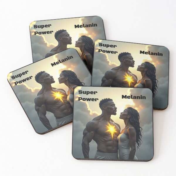 Item preview, Super Power of Melanin designed and sold by ZZTees.
