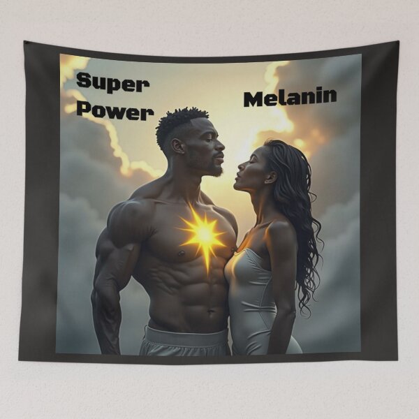 Item preview, Super Power of Melanin designed and sold by ZZTees.