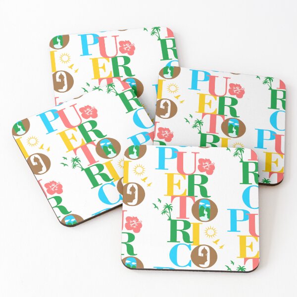 Item preview, Puerto Rico Beach Forest Garita San Juan Hibiscus Tropical Colors designed and sold by byDarling.