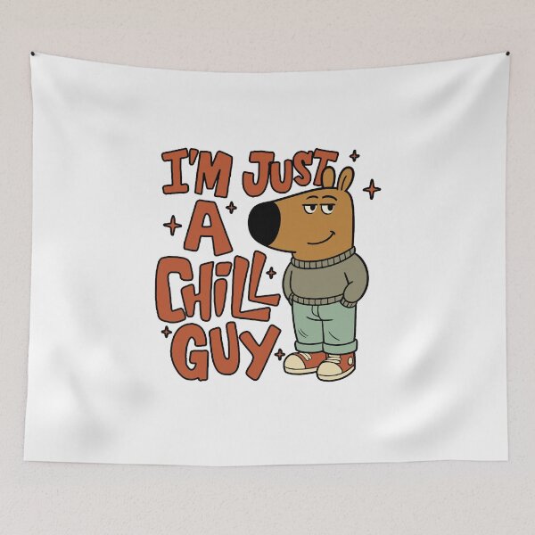 Item preview, Chill Guy Meme designed and sold by FarieArt.