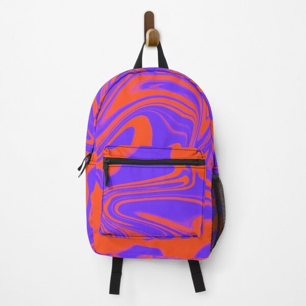 Item preview, Purple & Orange Liquid Swirl designed and sold by rainestore.